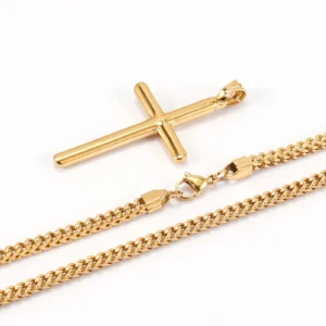 Collier croix pour homme